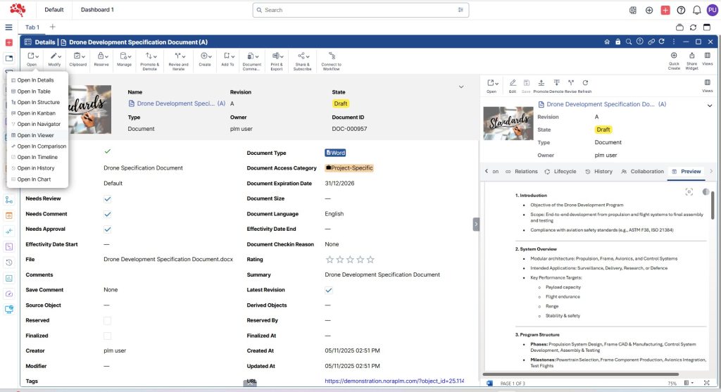 Use open in Viewer to view the document in a Viewer for enhanced readability