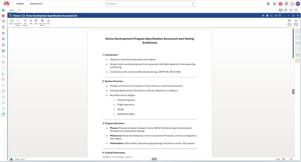 Open the document you want to edit in the Viewer