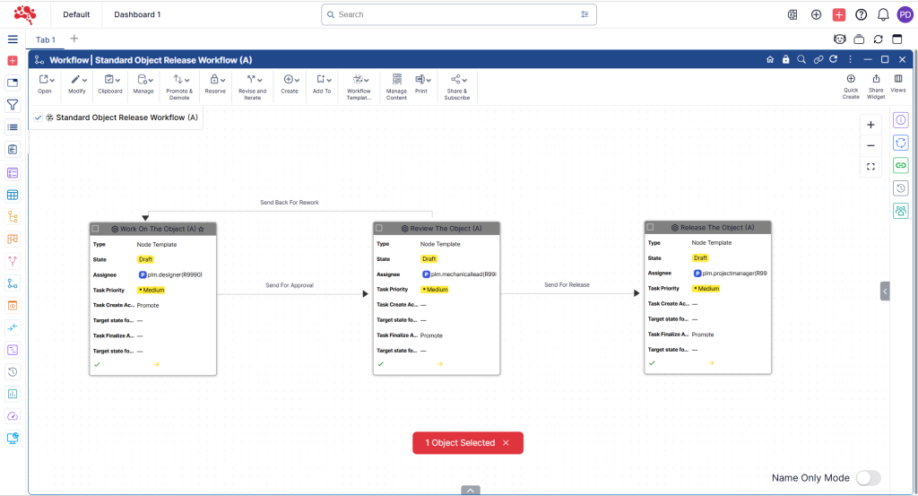 Build the workflow as needed