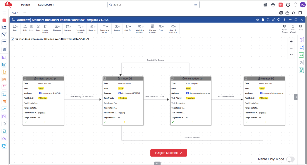 This widget helps teams